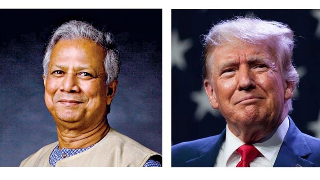 স্বাধীনতা দিবসে বাংলাদেশ ও ড. ইউনূসকে ট্রাম্পের শুভেচ্ছা