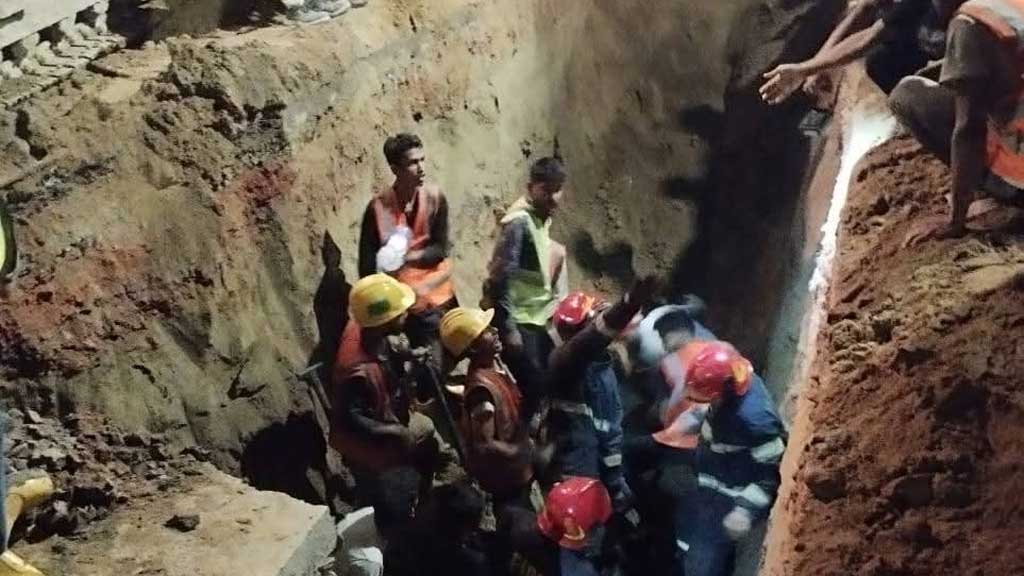 ওয়াসার স্যুয়ারেজ প্রকল্প: চট্টগ্রামে মাটি চাপায় প্রাণ গেল ২ শ্রমিকের